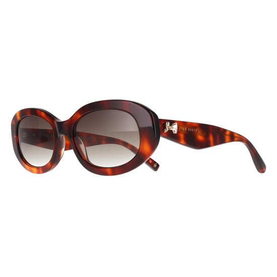 Ted Baker Oval Damars Glans Klassisk Sköldpadda Brun Gradient TB1758 Daisie - Image 2