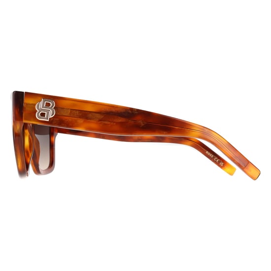 Hugo Boss Square Womens Brown Havana Grey Brown Gradient BOSS 1860/S - Image 3