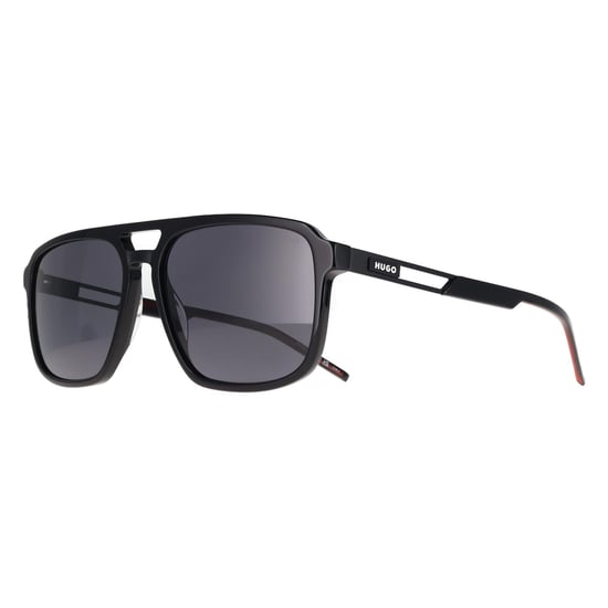 Hugo by Hugo Boss Rectangle Mens Black Grey HG 1383/S - Image 2