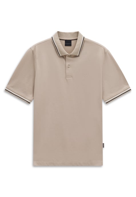 Bugatti Herren Poloshirt van katoenpiqué met korte mouwen en polokraag - Image 3