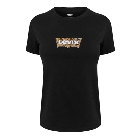 Levis Dames/Dames Grafisch Print T-shirt (Zwart) - Image 2