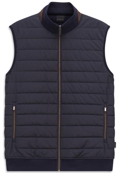 Bugatti Herren Vest: gewatteerd vest van katoenmix - Image 3