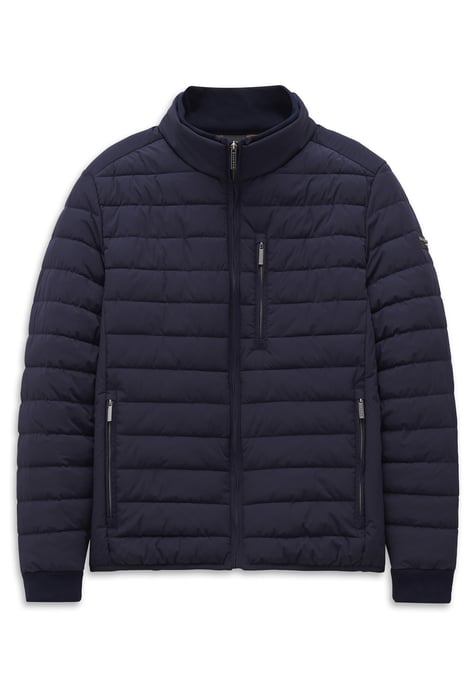 Bugatti Herren Blouson met stretch en gewatteerd effect, opstaande kraag - Image 3