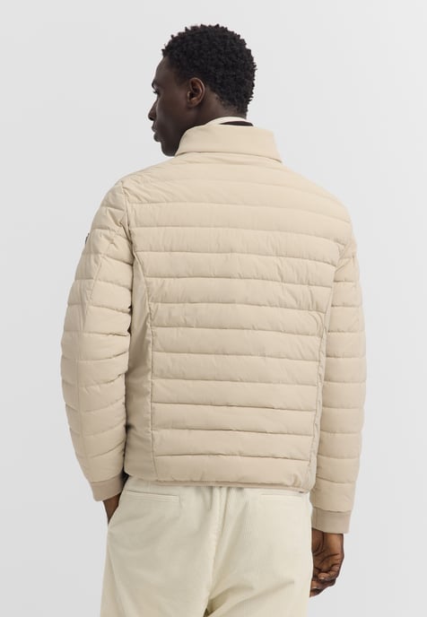 Bugatti Herren Blouson met stretch en gewatteerd effect, opstaande kraag - Image 2