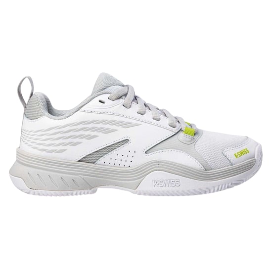 K-Swiss SpeedEx-tennisschoenen voor dames (Wit/Grijs Dawn) - Image 1