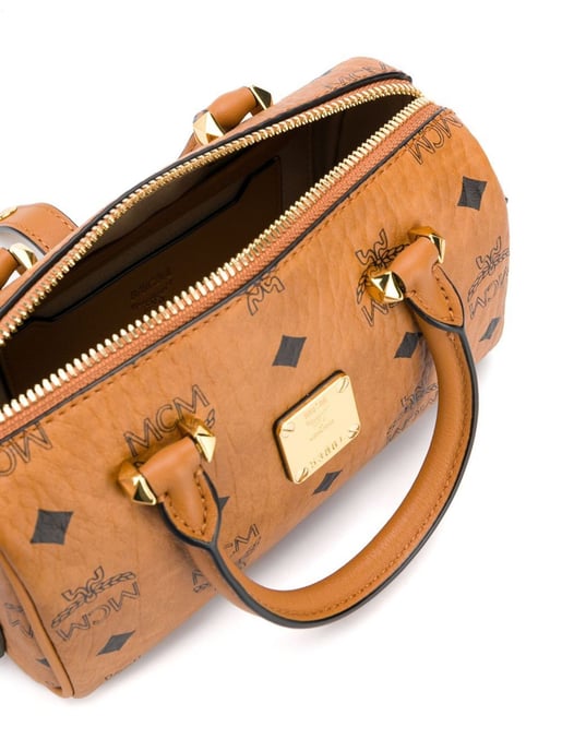 Visetos Monogram Mini Boston-tas - Image 4