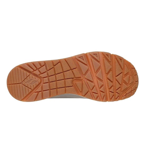 Skechers Uno Stand On Air-sneakers met sleehak voor dames (Taupe-beige/metallic goud) - Image 4
