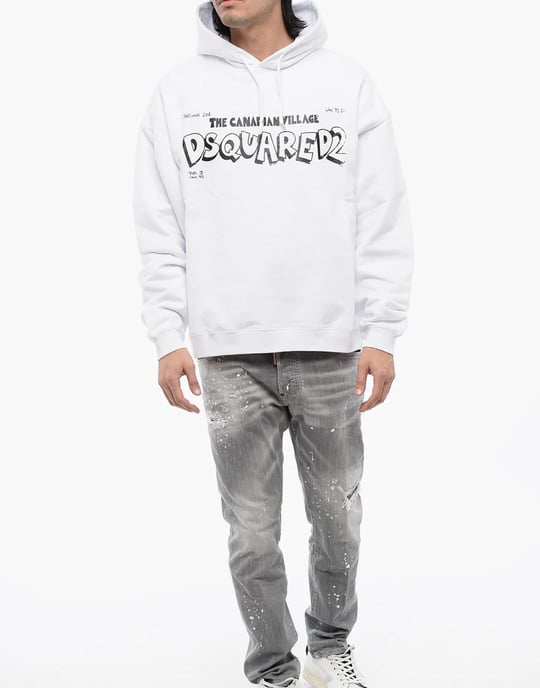 Kanadensisk bylogotyp Oversized huvtröja - Image 2