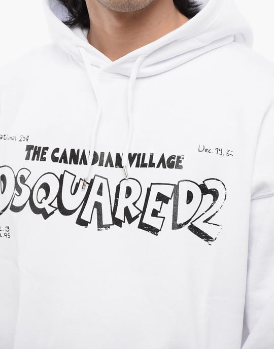 Kanadensisk bylogotyp Oversized huvtröja - Image 5