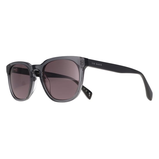 Ted Baker Square Mens Gloss Dark Crystal Grey Grey TB1782 Sorley - Image 2