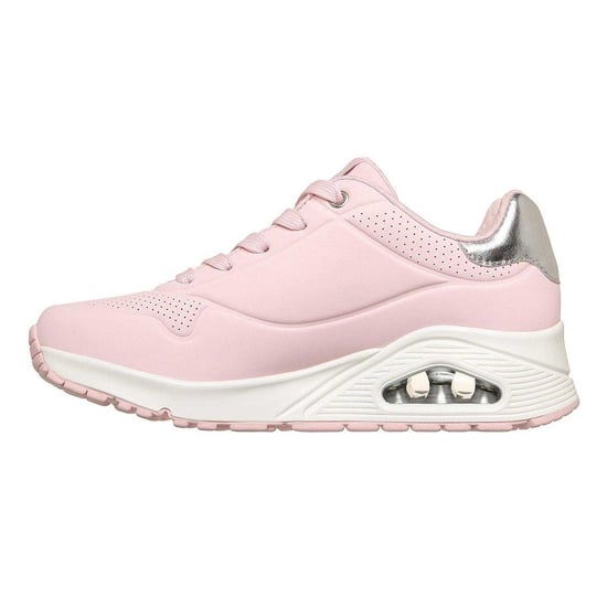Skechers Uno Stand On Air-sneakers met sleehak voor dames (Roze/Metallic) - Image 2