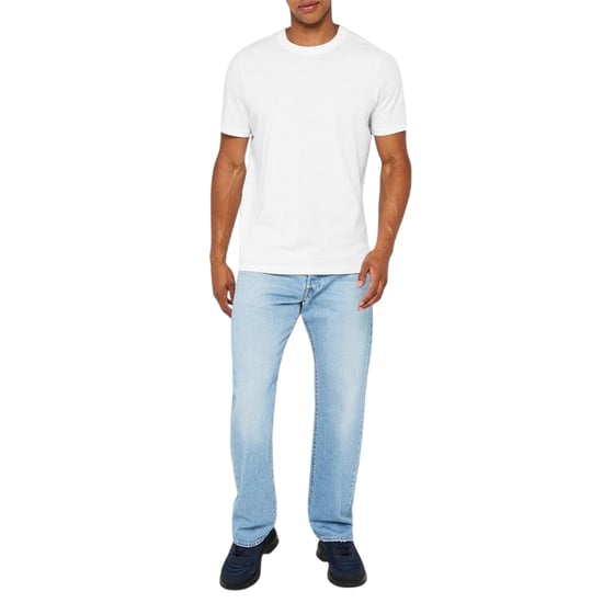 Donnay Effen T-shirt met ronde hals voor heren (set van 3) (Witte/Grijze Merg) - Image 3