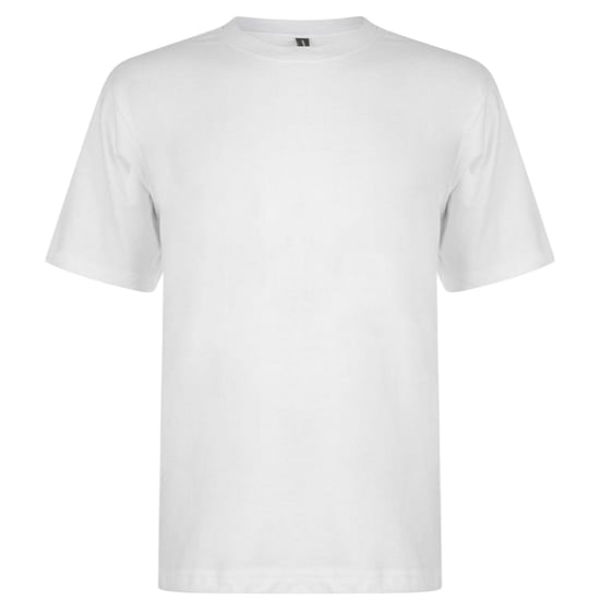 Donnay Effen T-shirt met ronde hals voor heren (set van 3) (Wit) - Image 2