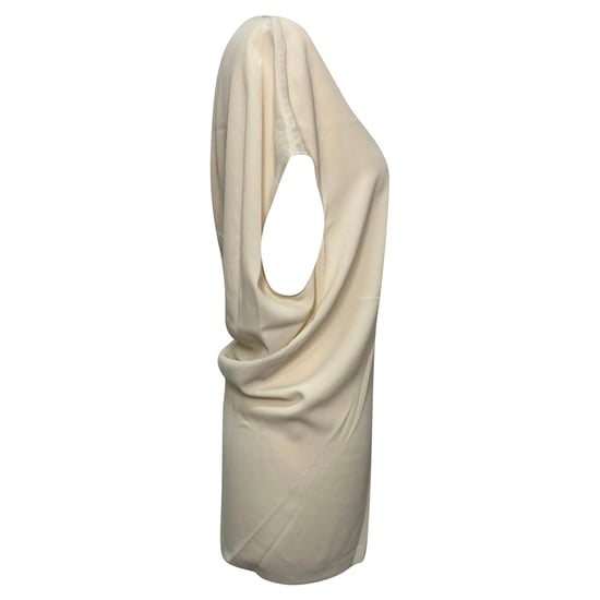 Rick Owens blouse met V-hals in wit acetaat - Image 2