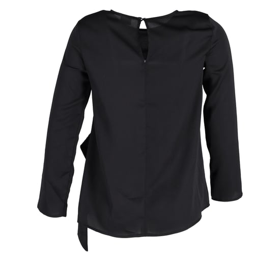 Iris & Ink långärmad blus i svart polyester - Image 3