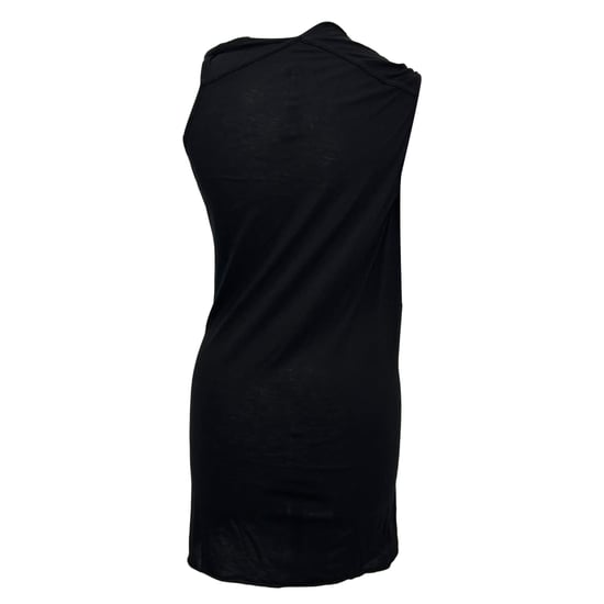 Rick Owens – Lilies – Topp med korsdrag framtill i svart bomull - Image 2