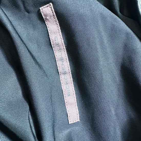 Rick Owens Magnetic Long Sleeve Top in Black Viscose - Image 4