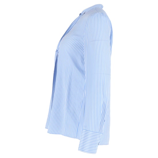 Valentino Garavani Stripe Tie-Knot Shirt in Blue Silk Crepe De Chine - Image 2
