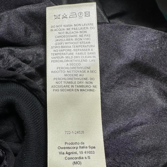 Rick Owens Zip Poncho in zwarte zijde - Image 6