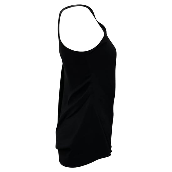 Rick Owens One-Shoulder Blus i svart acetat - Image 2
