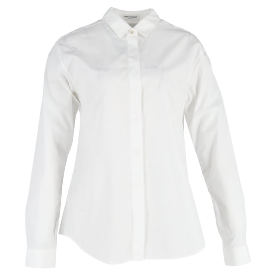 Saint Laurent Oxford overhemd van wit katoen - Image 1