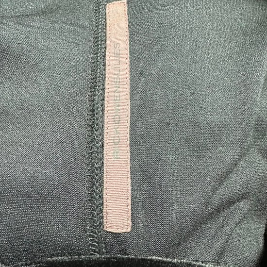 Rick Owens Em oversized top in zwart fluweel - Image 4