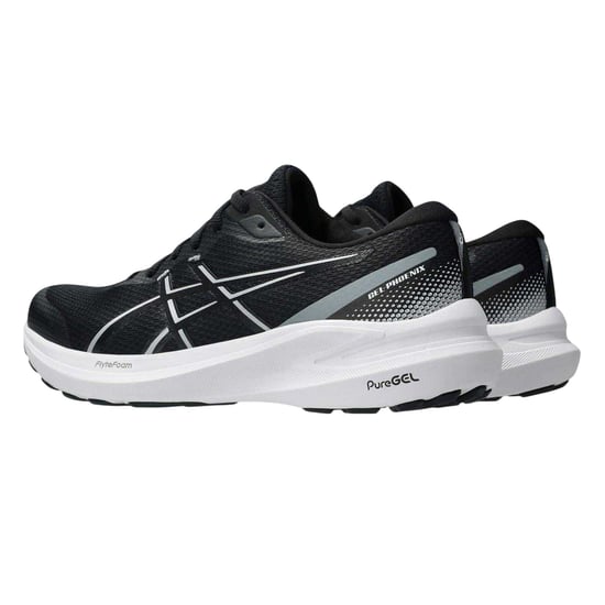 Asics Phoenix 13-schoenen voor heren (met gel) (Zwart, Wit) - Image 2