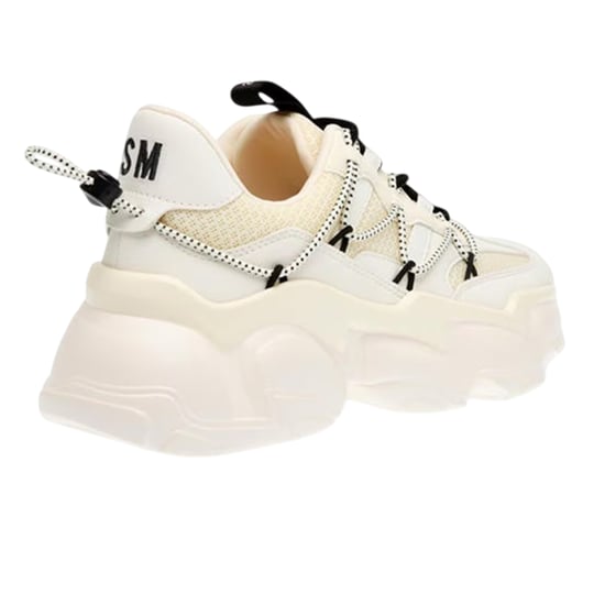 Steve Madden Womens/Ladies Chunky Sole Shoes (Off White/Beige) - Image 2