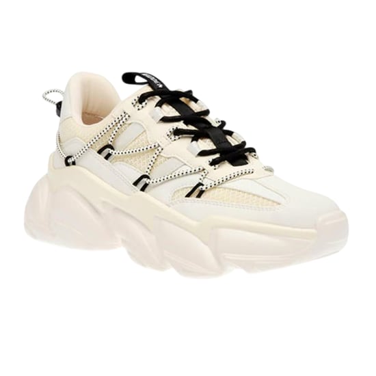 Steve Madden Womens/Ladies Chunky Sole Shoes (Off White/Beige) - Image 3