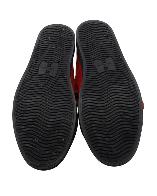 Hogan Rebel hoge sneakers in rood suède - Image 6