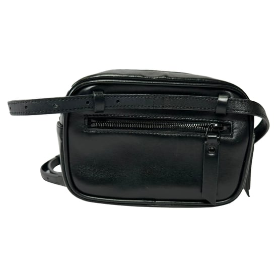 Saint Laurent Lou Belt Bag in Black Calf Leather - Image 5
