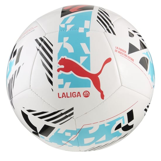 Accessories Puma La Liga 1 2025 2026 Football Adults in White/Blue - Image 1