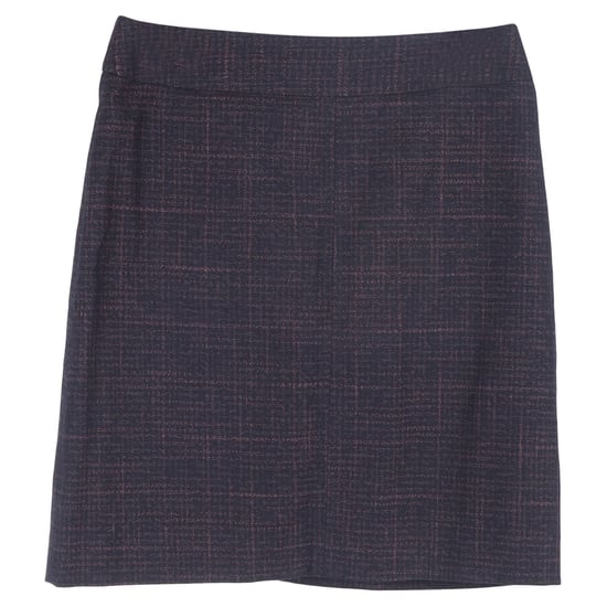 See by Chloé geruite minirok van katoen in marineblauw. - Image 1