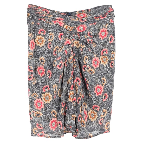 Isabel Marant Étoile Sevan kjol i blommigt siden - Image 1