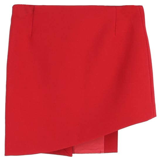 Versus Versace asymmetrische minirok in rode polyester - Image 2