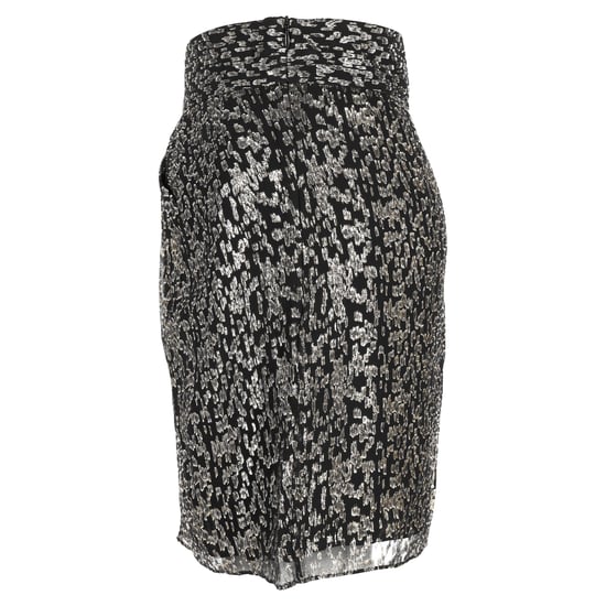 Iro Jeyna geplooide chiffon minirok in veelkleurige zijde - Image 2