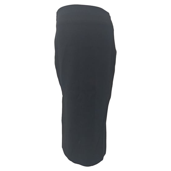 Balenciaga minirok met splitdetail in zwarte viscose - Image 3