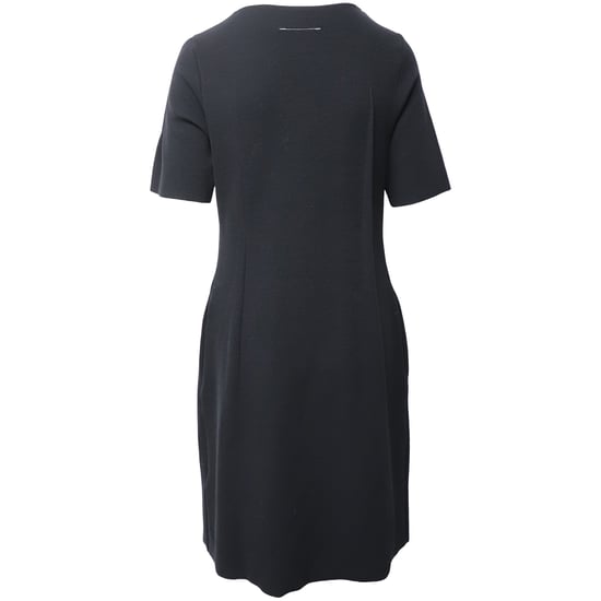 Maison Margiela MM6 T-shirtklänning i svart bomull - Image 3