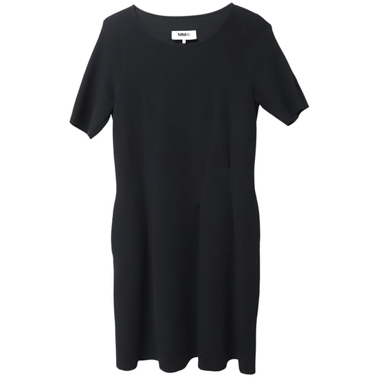 Maison Margiela MM6 T-shirtklänning i svart bomull - Image 4