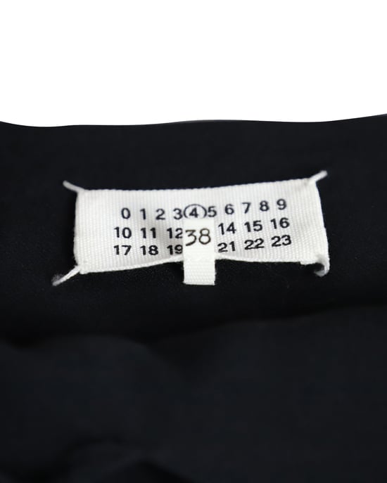 Maison Margiela Sleeveless V-Neck Dress in Black Acetate - Image 5