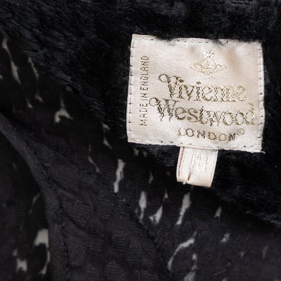 Vivienne Westwood Gold Label Fuskpäls Halterklänning - 90-tal - Image 6