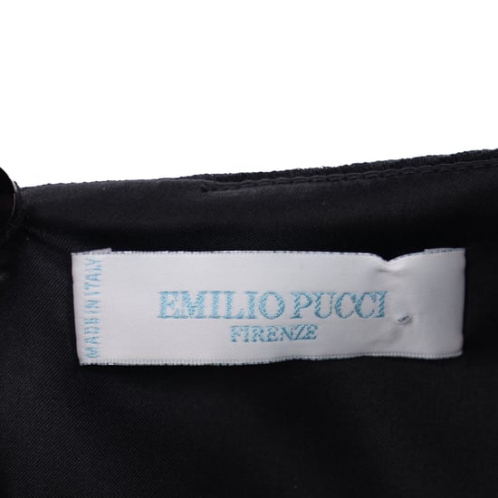 Emilio Pucci Frenze jurk met kralen in zwart polyester - Image 4
