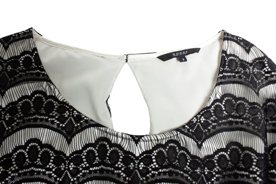 Gucci, svart spetsklänning - Image 5