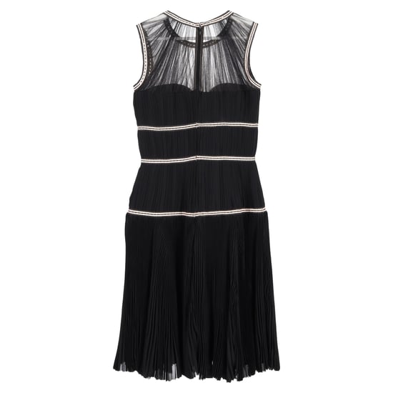 Alexander McQueen knielange jurk in zwart polyamide - Image 2