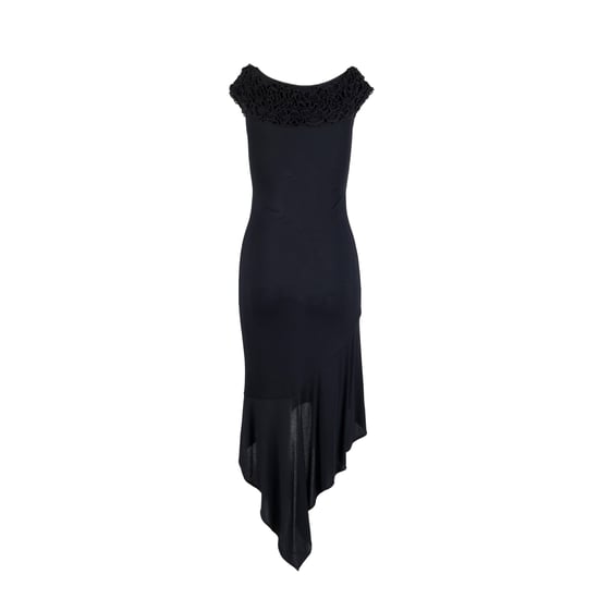 Moschino billig och elegant asymmetrisk klänning - 00-talet - Image 2