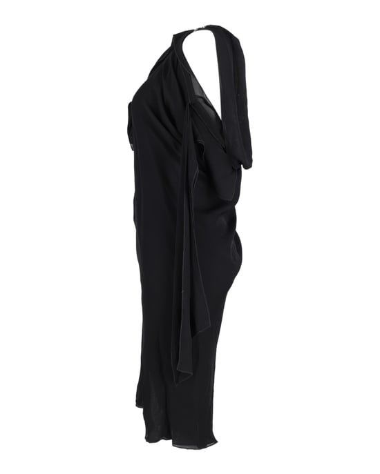 Roland Mouret Asymmetrisk Klänning i Svart Siden - Image 2