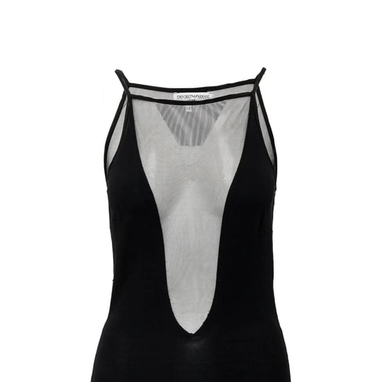 Emporio Armani Mesh Cut-out Dress - '00s - Image 4