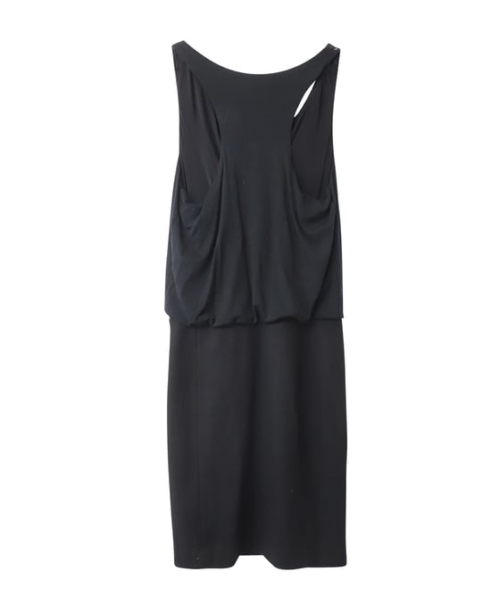 Tory Burch – Klänning med racerback-mönster i svart paljettpolyester - Image 4