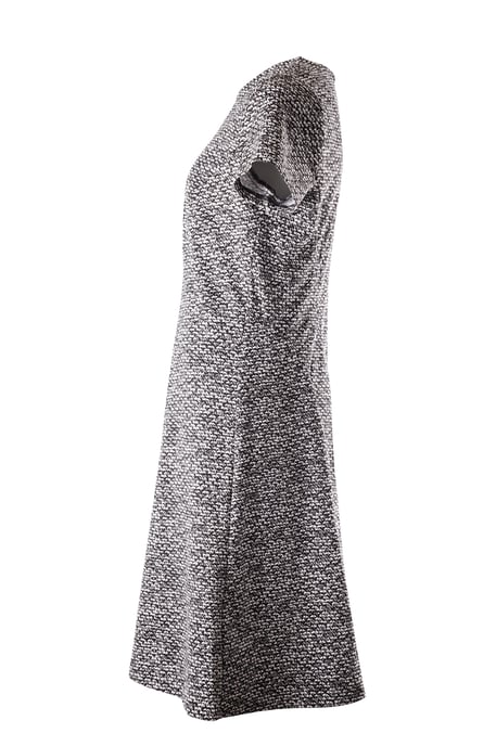 Michael Kors Knitted Dress in Black and White Viscose - Image 2