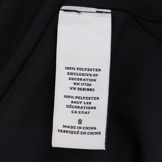 Altuzarra x Target Swiss Dot Maxiklänning med långa ärmar i svart polyester - Image 5
